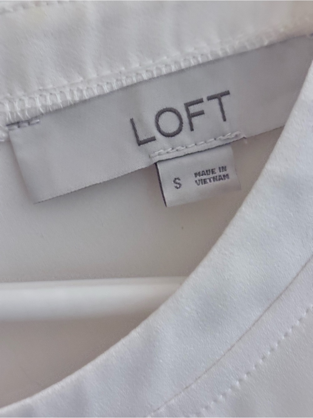 LOFT Ivory Sleeveless Camisole Top - Picture 3 of 7
